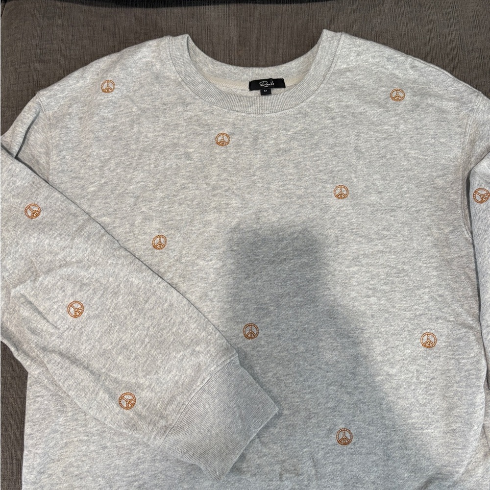 Rails Heather Gray Crewneck Sweatshirt